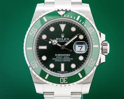 all green rolex|rolex green bezel submariner.